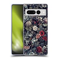 Head Case Designs Officially Licensed Riza Peker Skeleton Zone Skulls 9 Soft Gel Case Compatible with Google Pixel 7 Pro