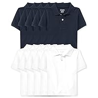The Children's Place baby boys Short Sleeve Pique Polo