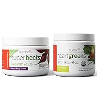 humanN SuperBeets Energy Plus & HeartGreens Green Superfood