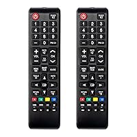 (2 Pack) Universal Remote for Samsung TV Remote, Replacement Remote for Samsung Smart TV, LED LCD HDTV QLED SUHD UHD 4K 3D Series