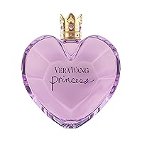 Vera Wang Princess Eau de Toilette for Women - Fruity Floral Scent - Sweet Notes of Vanilla, Water Lily, and Apricot - Feminine and Modern - 1.7 Fl Oz