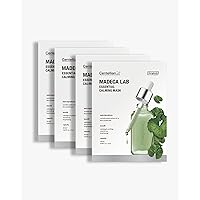 Madeca Mask (Extra Calming, 24pc) - Face Mask Sheet for Ultra Calming, Soothing for Sensitive, Acne-prone Skin with Centella Asiatica, TECA, Niacinamide. Korean Skin Care for Men Women by Dongkook.
