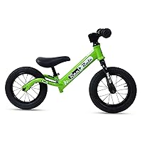 Royalbaby RanRule Kids Balance Bike Toddlers Age 2~5 Years Durable Carbon Steel Frame 12 Inch, Green