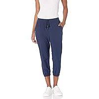 Amazon Essentials Women's Performance Stretch Woven Crop Jogger Pant