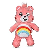Pet Plush Squeaky Toy Cheer Bear, 9” with Squeaker Inside and Crinkle Ears | Cheer Bear for Dogs Squeaky Plush Toy | Collectible Dog Toys (FF19786)