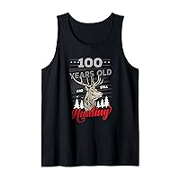 Hunter Birthday or 100 years old and still Hunting Tank Top