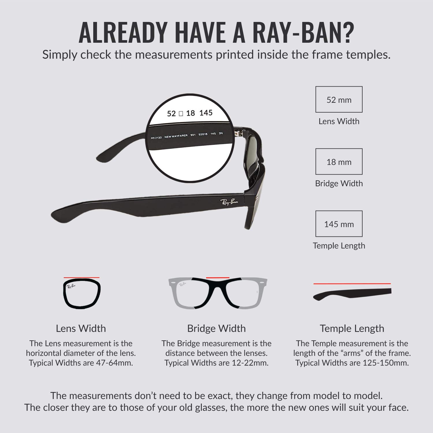 Ray-Ban RB4165 Justin Rectangular Sunglasses