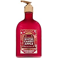 Bath and Body Works WINTER CANDY APPLE Nourishing Hand Soap 8 Fluid Ounce (2018 Edition)