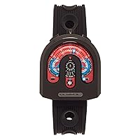 M95 Series Chronograph Strap Watch w/Date - Red/Blue