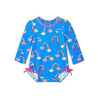 Hatley Baby-Girls One Piece Rashguard Swimsuit
