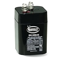 AMERICAN HUNTER GSM DE-30045 6V Rechargeable Lantern Battery