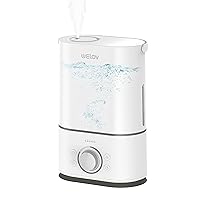WELOV Humidifiers for Bedroom, 4L Cool Mist Humidifiers for Large Room, Quiet Room Humidifier for Plants,Baby Humidifiers for Nursery,Small Humidifier