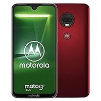 Motorola Moto G7 Plus XT1965 Single-SIM 64GB (GSM Only, No CDMA) Factory Unlocked 4G/LTE Smartphone - International Version (Viva Red)