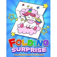 Folding Surprise Coloring Books for Kids: A Fun-to-Play Kids Activity Book with Coloring and Paper Crafts (for Kids Ages 4-8 and Toddler ages 2-4) Folding Surprise Coloring Books for Kids: A Fun-to-Play Kids Activity Book with Coloring and Paper Crafts (for Kids Ages 4-8 and Toddler ages 2-4) Paperback