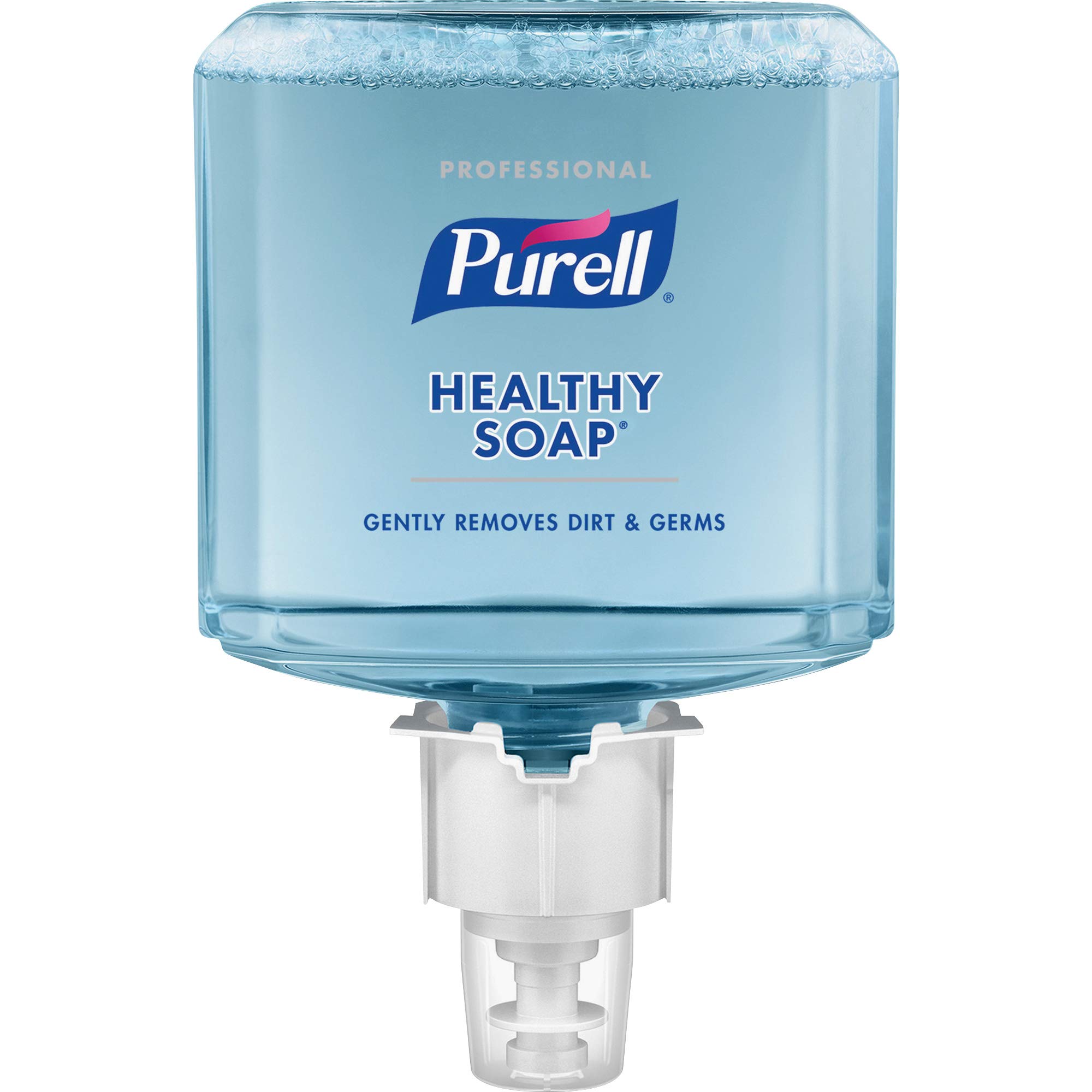 PURELL ES4 Professional HEALTHY SOAP Foam Refill, Fresh Scent, 1200 mL Soap Refill for PURELL ES4 Push-Style Dispenser (Pack of 2) – 5077-02, Blue