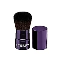 By Terry Tool-Expert Kabuki Makeup Brush, On The Go Touch-Up Face Brush For Powders