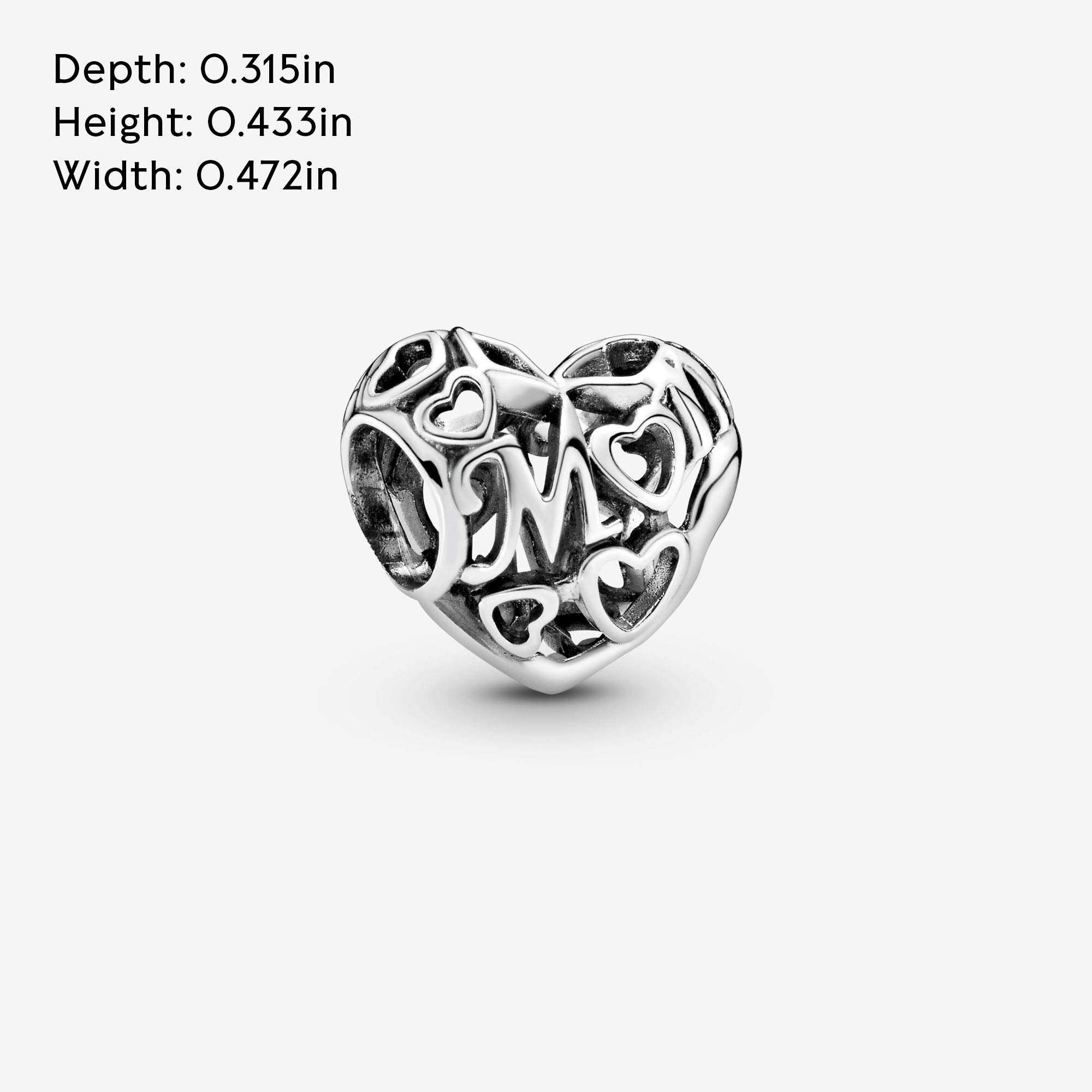 PANDORA Jewelry Motherly Love Sterling Silver Charm