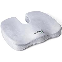 Seat Cushion for Desk Chair - Back Pain, Tailbone Relief, Coccyx, Butt, Hip Support - Ergonomic Office Chair Sciatica Car Pillow