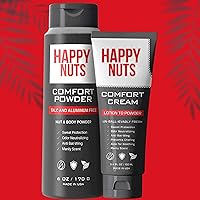HAPPY NUTS Comfort Starter Pack - Comfort Cream Deodorant and Comfort Powder Deodorant