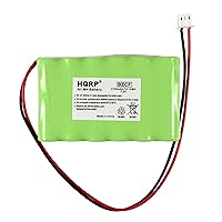 HQRP 2100mAh High Capacity Backup Battery сompatible with ADT 300-03866 LYNXRCHKIT-SHA Replacement