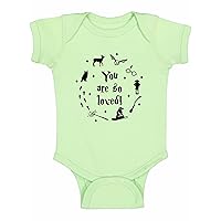 You are So Loved Cute Baby Romper Boys and Girls Wizard Bodysuit