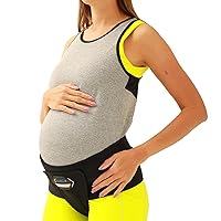 Pregnancy & Maternity Belt with Compression Groin Band - For Hernia, Pelvic Floor Pain Prolapse Belly Band with Groin Straps Uterine Prolapse