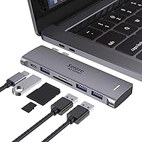 USB C Adapter for MacBook Pro/MacBook Air M1 M2 M3 2021 2020 2019 13