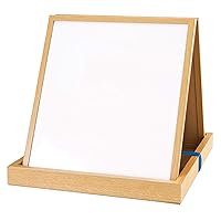 Learning Resources Double-sided Tabletop Easel, Wood, 19.6