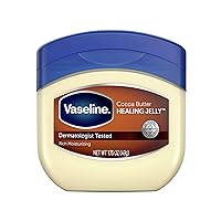 Vaseline Petroleum Jelly For Dry Cracked Skin Cocoa Butter 1.75 oz, 144 count