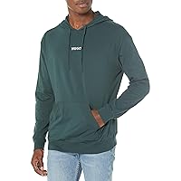 HUGO Men's Linked Hooded Sweatshirt with Kangaroo Pocket