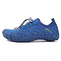 Kid's Water Shoes Boys and Girls Classic Pull On Barefoot Shoes Quick Drying Indoor Swimming Shoes Lightweight Carrying Surfing Sports Shoes Anti Slip and Breathable Beach Shoes