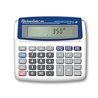 Calculated Industries 8305 KitchenCalc PRO Recipe Conversion and Culinary Math Calculator with 2 Digital Timers for Chefs, Culinary Students, Home Cooks, Bakers, Brewers and BBQers | Recipe Scaling | Menu Planning | Portion Sizing, Small