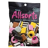 Gustaf's Allsorts Gourmet English Licorice, 6.3 Ounce bag