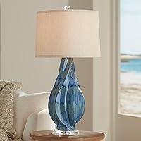 Possini Euro Design Teresa Modern Coastal Table Lamp 31