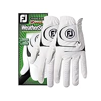 FootJoy Men's WeatherSof 2-Pack Prior Generation Golf Glove