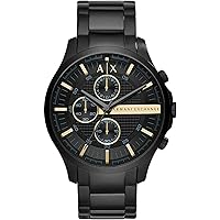 A|X Armani Exchange Chronograph Watch for Men; Men's Watch with Leather, Stainless Steel or Silicone Band