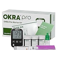 PRO Glucose Monitor Kit | Includes Refill Kit for 100 Tests