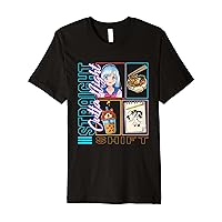 Straight Outta NightShift, Anime Otaku Girl Japan Kawaii Ram Premium T-Shirt