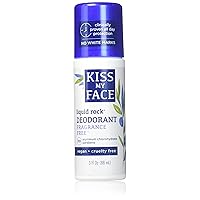 Kiss My Face Natural Liquid Rock Deodorant, Fragrance-Free, 3 oz (Pack of 3) Kiss My Face Natural Liquid Rock Deodorant, Fragrance-Free, 3 oz (Pack of 3)