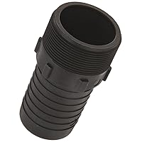 Dixon HB200 Polypropylene Schedule 80 Threaded Pipe and Welding Fitting, King Nipple, 2