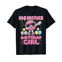 Big Brother of the Birthday Girl Shirts Donut Birthday Theme T-Shirt
