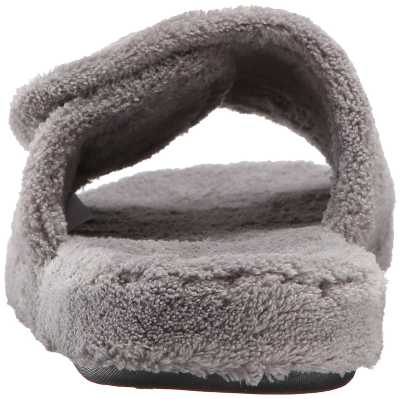 Acorn Men's Spa Slide Slippers with Adjustable Strap and Soft Terry Lining