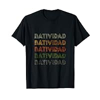 Love Heart Natividad Tee Vintage Style Black Natividad T-Shirt