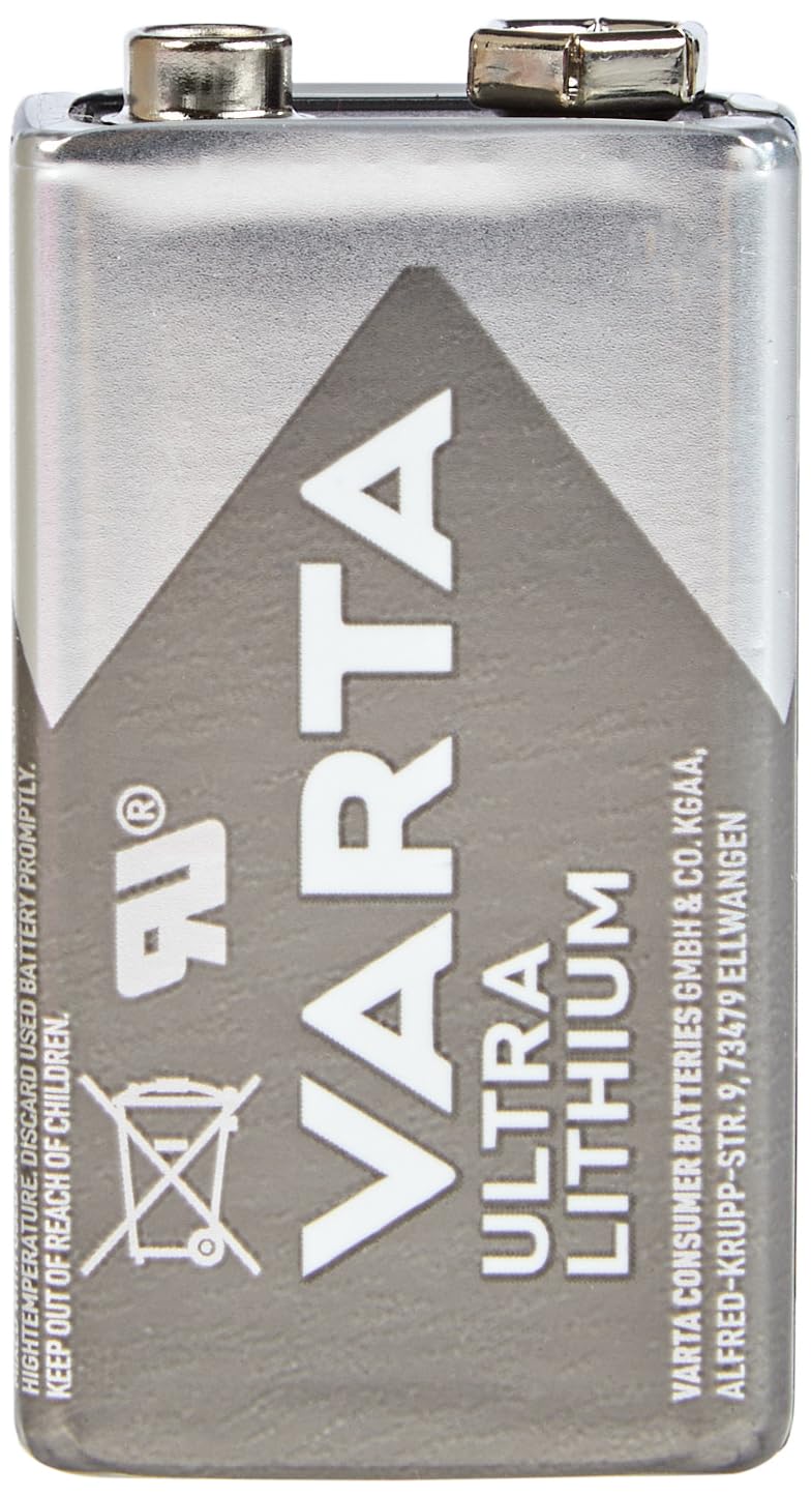 Varta Professional Lithium 9V Battery