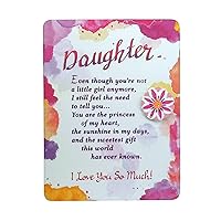 Blue Mountain Arts Daughter Magnet with Easel Back—Holiday, Birthday, Graduation, Just Because, or 