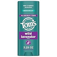 Tom’s of Maine Wild Lavender Natural Deodorant for Women and Men, Aluminum Free, 3.25 oz