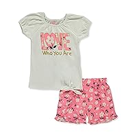 Real Love Girls' 2-Piece Daisy Shorts Set Outfit