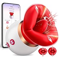 Vibrator Adult Sex Toys for Women - 3IN1 Mouth-Shaped Sucking Vibrator, 10 Tongue Licking 3 Sucking Nipples Anal Clit Sucker Vibrater, G Spot Vibrators Clitoral Stimulator Couples Sex Toys