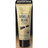 Organic Vanilla Bean Paste with Seeds, 1.7oz Tube