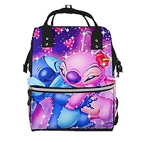 Cartoon Cute Diaper Bag Backpack for Girls Boys, Multifunction Waterproof Maternity Travel Large Bags for Women (SDB-8)